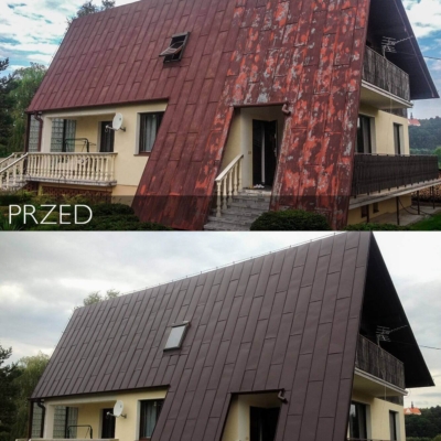 Metamorfoza dachu blaszanego