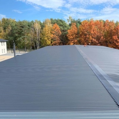 Malowanie dachu hali przemysłowej - Kraków - Sosnowiec