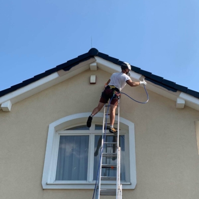 Malowanie dachówki betonowej - Farba Royal