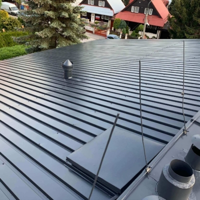 Renowacja dachy z blachy trapezowej