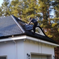 Malowanie dachówki karpiówki