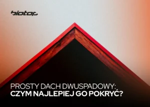 Czym najlepiej pokryć prosty dach dwuspadowy? - grafika